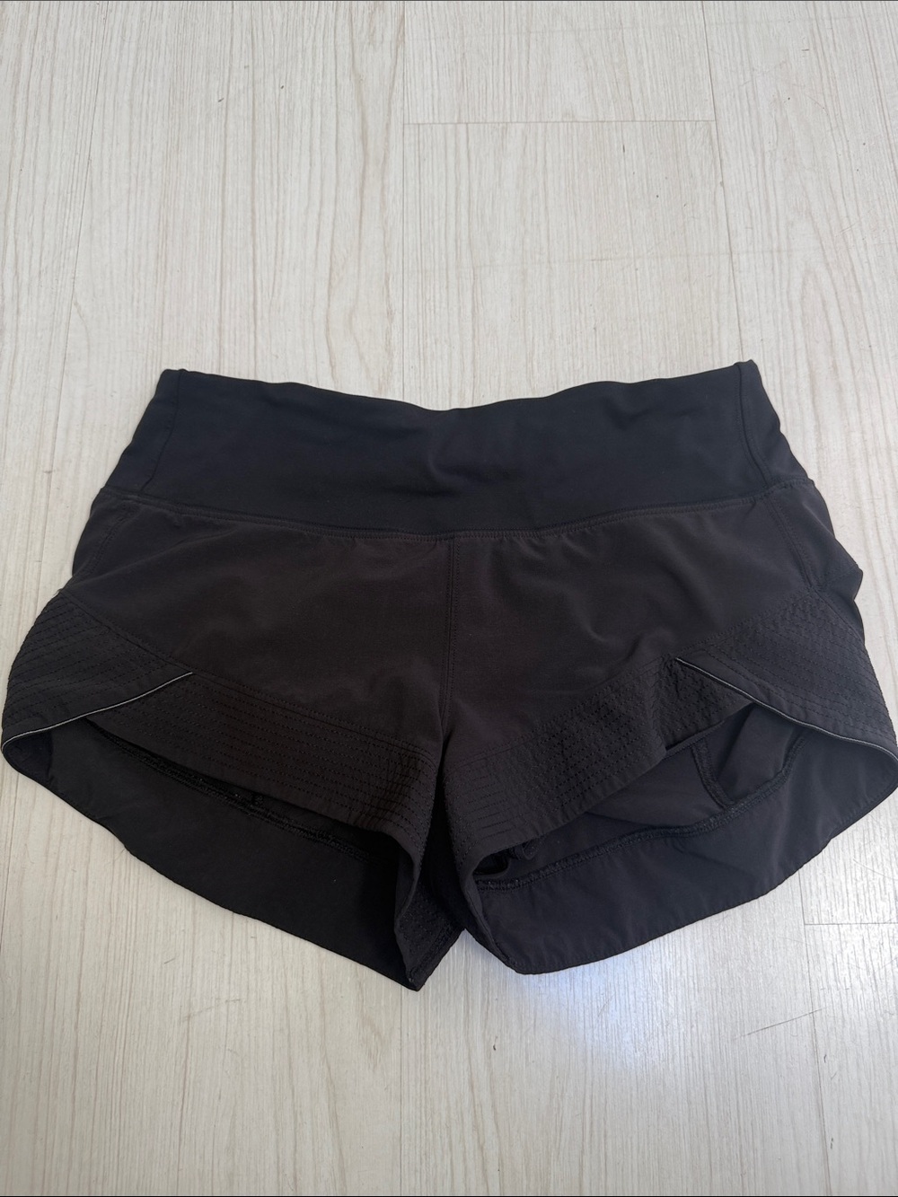 Lululemon Black Performance Running Shorts
